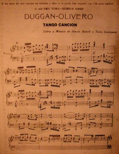 DUGGAN-OLIVERO   TANGO CANCION-