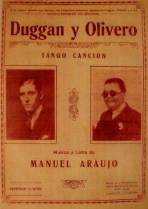 DUGGAN Y OLIVERO   TANGO CANCION