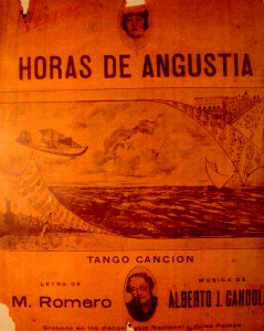 HORAS DE ANGUSTIA   TANGO CANCION